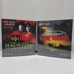 2pk Bundle Hunt A Killer The haunting at wicker ridge & Game Night Gone Wrong